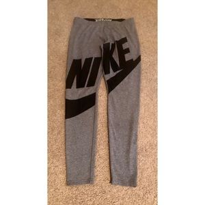 Nike leggings with the logo